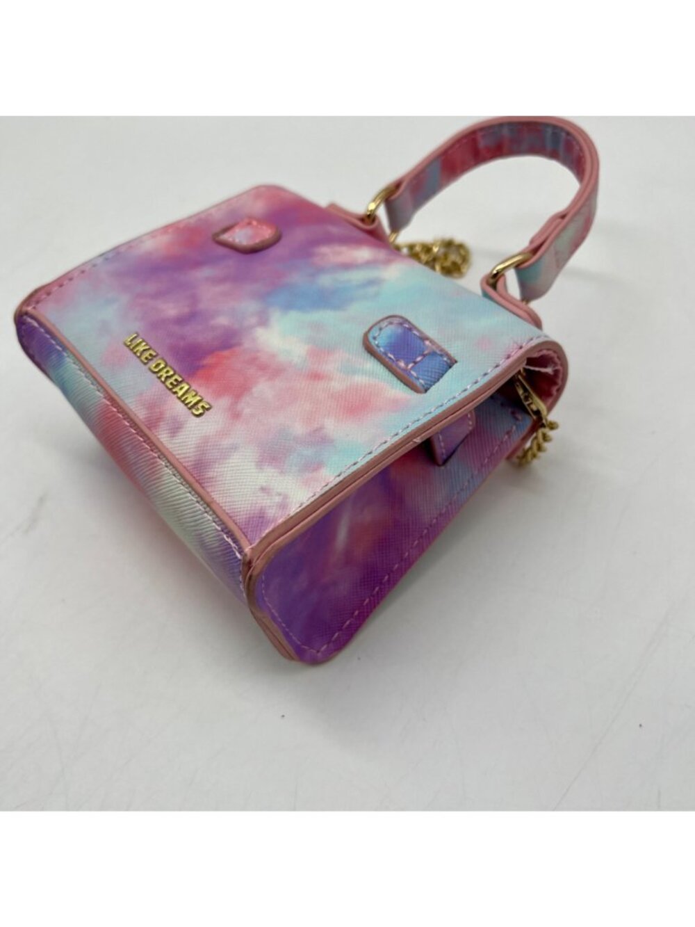 Like Dreams Multicolored Faux Leather Mini Tote Bag - Picture 8 of 10